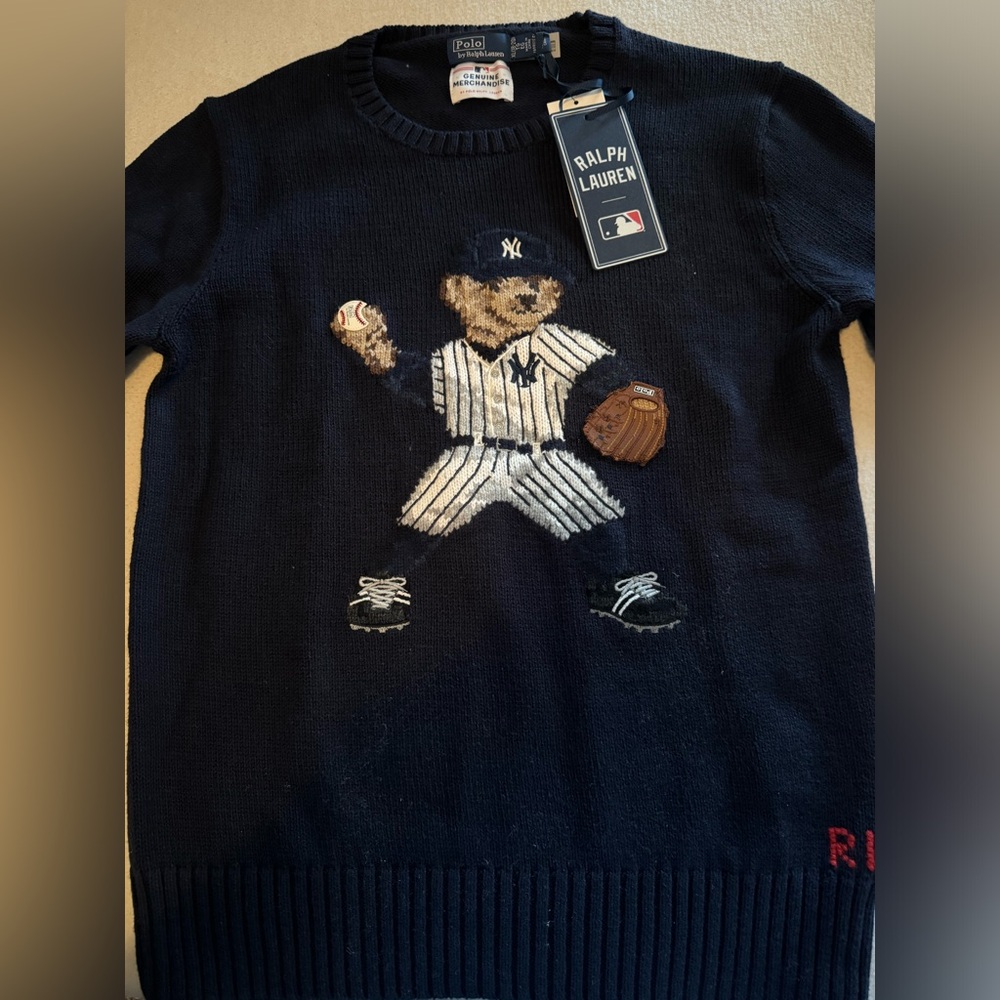 Polo Ralph Lauren Yankees Bear Sweater